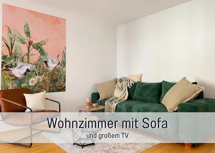 Staywest52 - Balkon, Wlan, Parkplatz Ulm