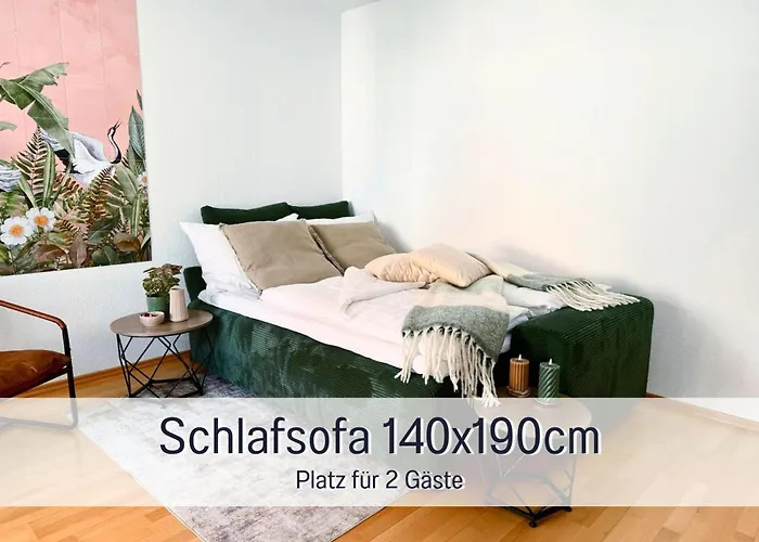 Staywest52 - Balkon, Wlan, Parkplatz * Ulm